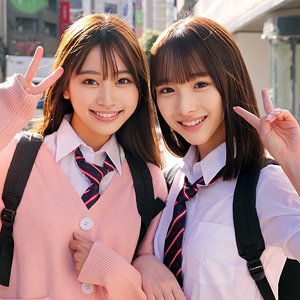 【skho176】ももちゃん＆みなみちゃんに出演する女優の名前は？